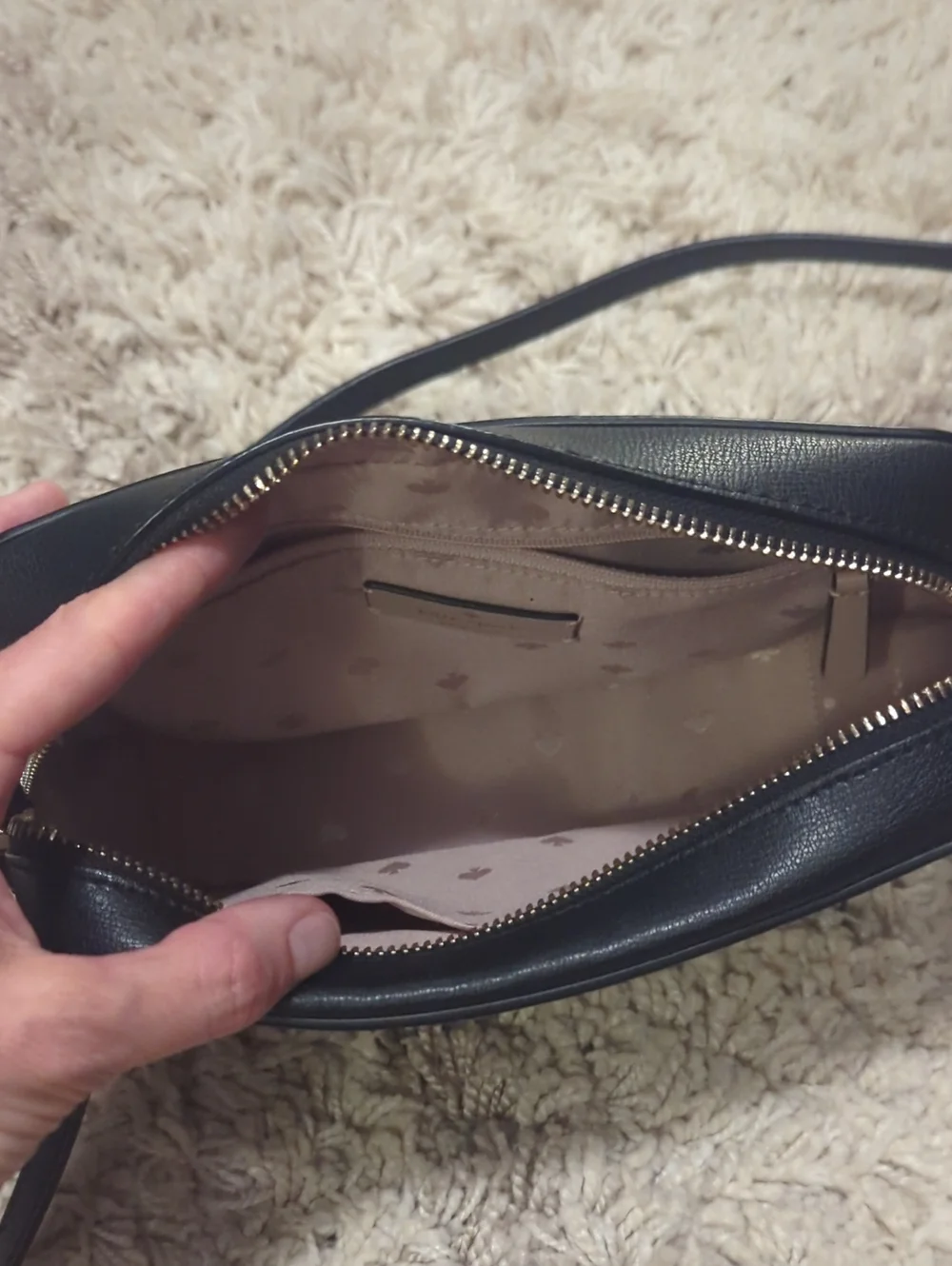 kate spade Black Pebbled Leather Crossbody Bag - Picture 4 of 5
